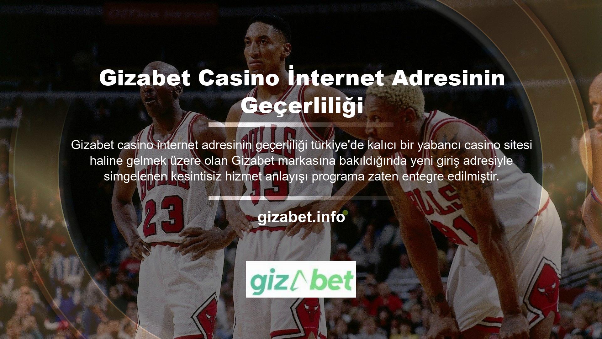 bunu görebiliyorum Yeni kayıtlı adres, Gizabet Casino internet adresi geçerliliği web sitesinin Türkiye pazarındaki tüm yabancı bahisçiler için vazgeçilmez olduğunu göstermektedir