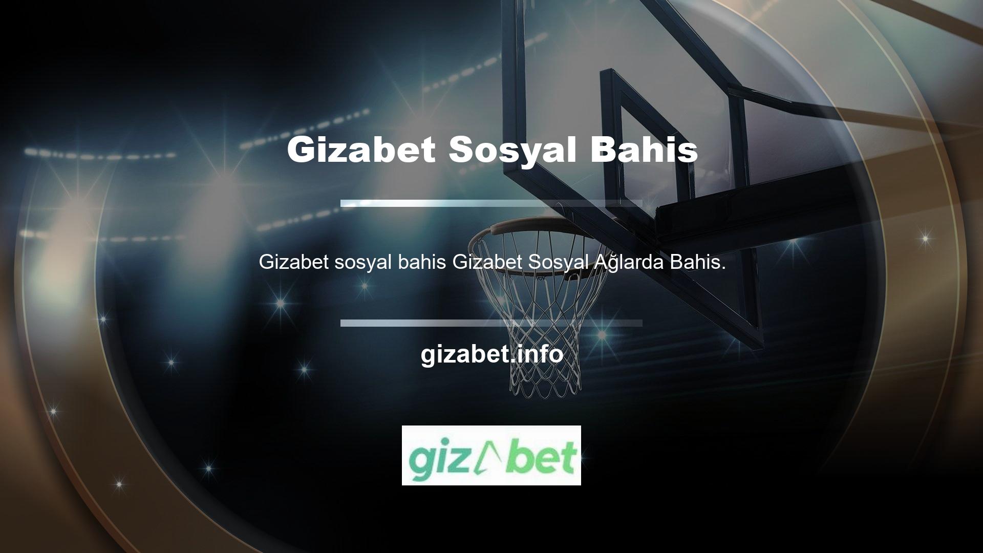 Gizabet Bahis dünyasında bahis yapmak da güvenilirdir